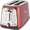 Oster - Long Slot Four Slice Toaster, 1500W, Red - - Mounts For Less