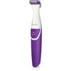 Philips - Cordless Bikini Trimmer for Women with Accessories and Carrying Pouch, Purple - - Mounts For Less