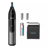 Philips - Nose, Ear and Eyebrow Trimmer, Cordless, No Pulling, Gray - - Mounts For Less