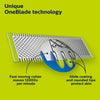 Philips - OneBlade Cordless Electric Face Shaver, Wet or Dry, Green - - Mounts For Less