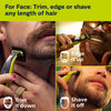 Philips - OneBlade Cordless Electric Face Shaver, Wet or Dry, Green - - Mounts For Less