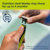 Philips - OneBlade Cordless Electric Face Shaver, Wet or Dry, Green - - Mounts For Less