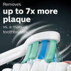 Philips - Sonicare 4100 Rechargeable Electric Toothbrush with Pressure Sensor, White - - Mounts For Less