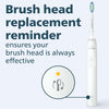 Philips - Sonicare 4100 Rechargeable Electric Toothbrush with Pressure Sensor, White - - Mounts For Less