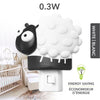 RCA - Children's Sheep Shaped LED Nightlight, White - - Mounts For Less
