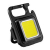 RCA - Mini Rechargeable COB Flashlight with Carabiner, Rechargeable, 800 Lumens - - Mounts For Less