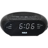 RCA Soothing Sounds Clock Radio with USB Charging & FM Radio, Black - RCS27 - - Mounts For Less