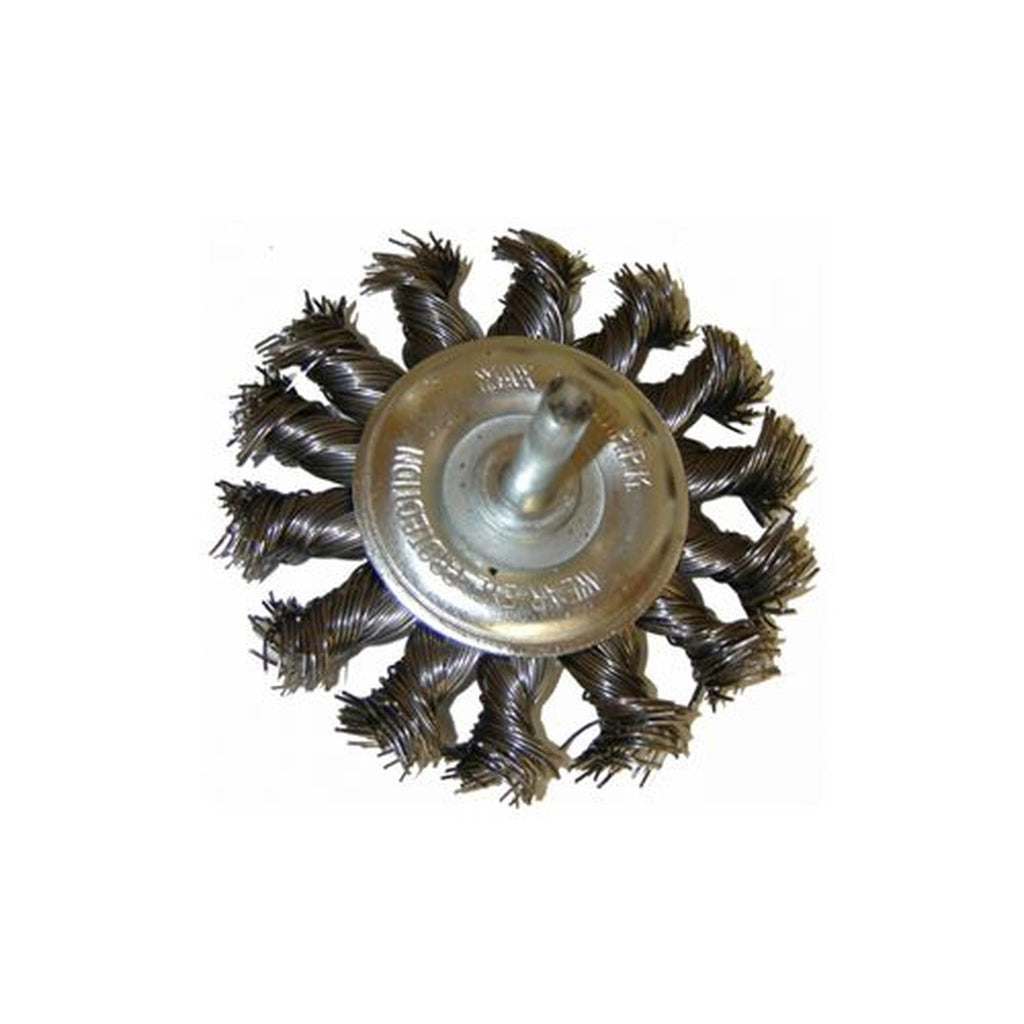 Rodac - 3" Knotted Wire Wheel Brush - - Mounts For Less