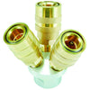 Rodac - 3 Way Air Quick Connector - - Mounts For Less