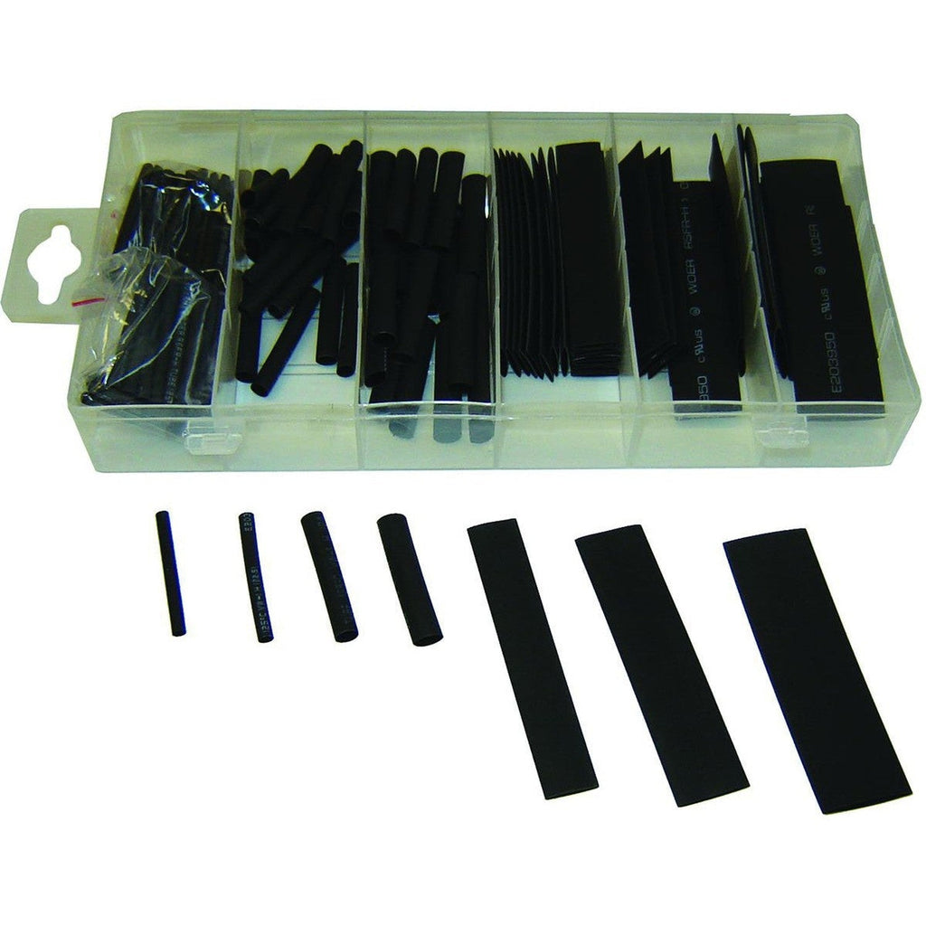 Rodac - Assortment of 127 Pieces of Heat Shrink Tubing - - Mounts For Less