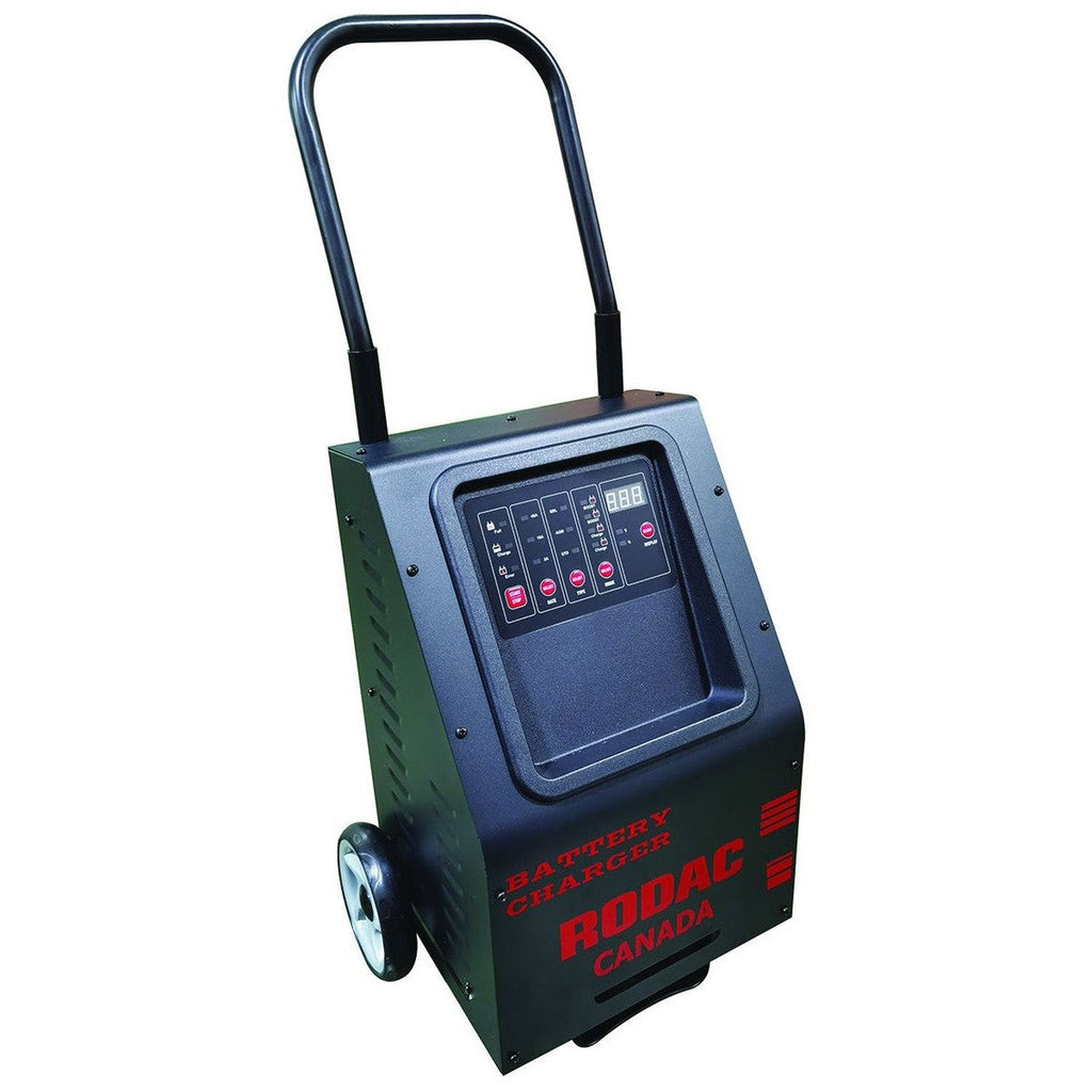 Rodac - Battery Charger and Engine Starter with 2A, 10A, 40A, and 200A Functions - - Mounts For Less