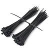 Rodac - Pack of 100 Cable Ties, Length of 11 3/4", Maximum Load of 50Lb, Black - - Mounts For Less