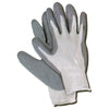 Rodac - Pack of 12 Polyester Work Gloves with Nitril Palm, Size Large - - Mounts For Less