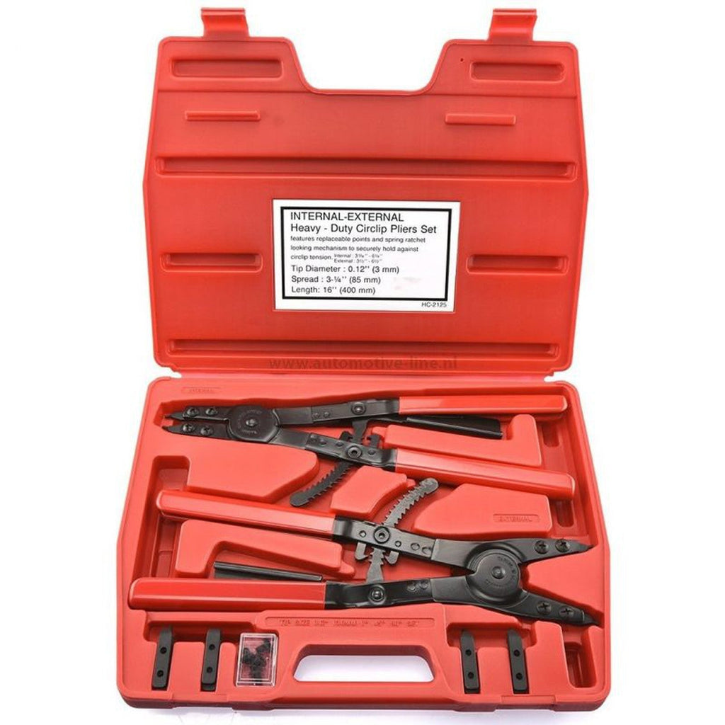Rodac - Rodac Hc2125-Snap Ring Pliers Set Interior/Exterior - - Mounts For Less