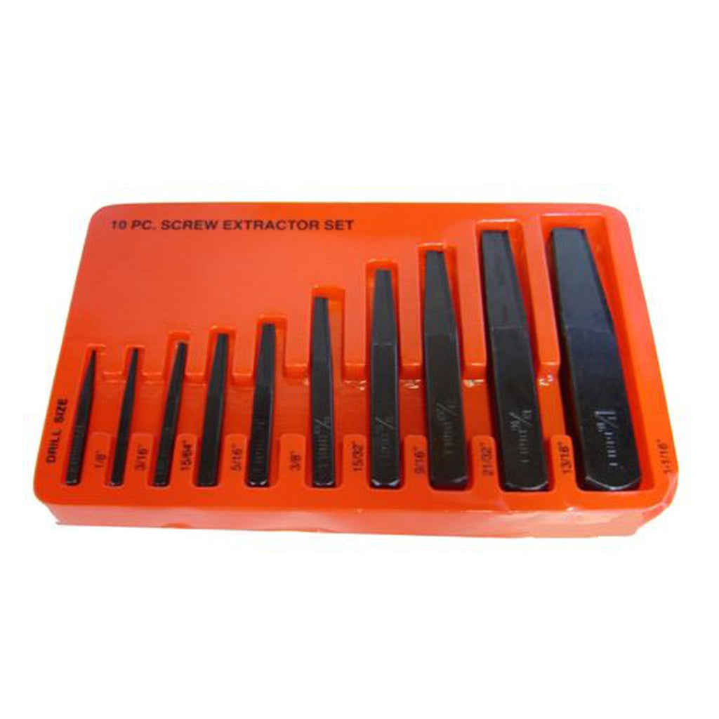 Rodac - Screw Extractor Set-10 Pieces - - Mounts For Less