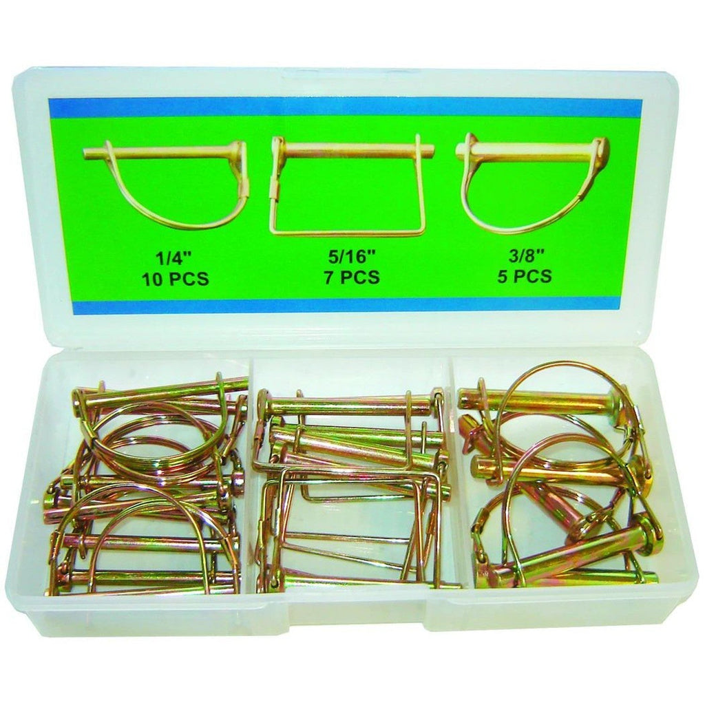 Rodac - Set of 22 PTO Locking Pins with Storage Case - - Mounts For Less