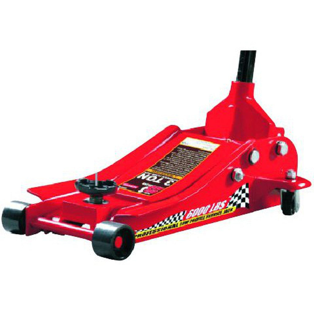 Rodac - Steel Floor Jack 2.5/3 Ton, 3.35"-17.9" Height - - Mounts For Less