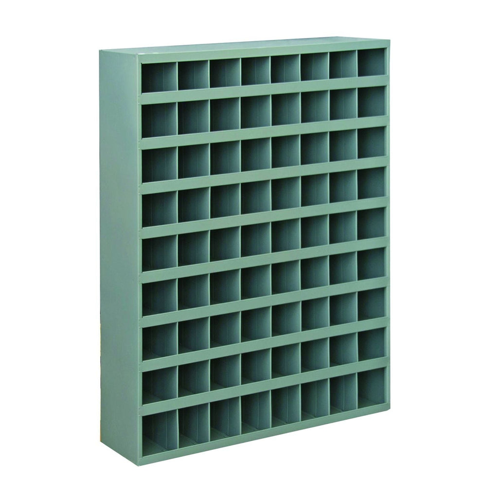 Rodac - Steel Storage Bin with 72 Compartments, 33" x 12" x 42" - - Mounts For Less