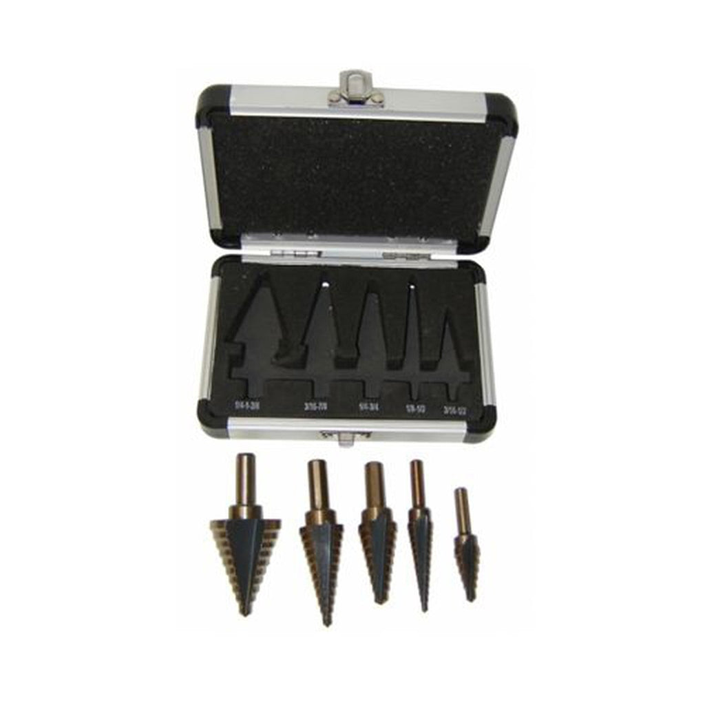 Rodac - Step Drill Set-5 Pieces - - Mounts For Less