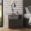 SUA-V - Ashton Thermally Fused Laminate Nightstand, Tuxedo - - Mounts For Less