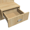 SUA-V - Set of 2 ZEN Thermally Fused Laminate Nightstands, Natural Beauty - - Mounts For Less