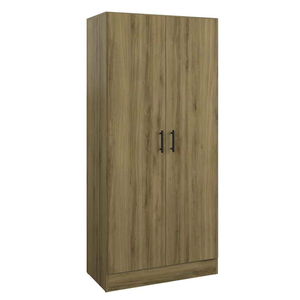 SUA-V - Thermally Fused Laminate Storage Cabinet, 64" Height, Ginger - - Mounts For Less