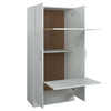 SUA-V - Thermally Fused Laminate Storage Cabinet, 64" Height, White - - Mounts For Less