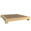 SUA-V - ZEN Thermally Fused Laminate Bed Base, Queen Size, Natural Beauty - - Mounts For Less