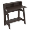 Safdie & Co Computer Desk 31.5" Long Cappuccino with 2 Shelves for Home Office and Small Spaces. Ideal for writing - - Mounts For Less