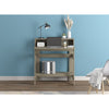 Safdie & Co Computer Desk 31.5" Long Dark Taupe with 2 Shelves for Home Office and Small Spaces. Ideal for writing - - Mounts For Less