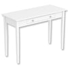 Safdie & Co Computer Desk 42.15" Long White with 1 Drawer for Home Office and Small Spaces. Ideal for writing - - Mounts For Less
