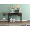 Safdie & Co Computer Desk 42.5" Long Dark Grey with 2 Drawers 1 Shelf and Black Metal for Home Office and Small Spaces. Ideal for writing - - Mounts For Less