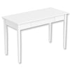 Safdie & Co Computer Desk 47.25" Long White with 1 Drawer for Home Office and Small Spaces. Ideal for writing - - Mounts For Less