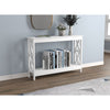 Safdie & Co Entryway Table Console Table Sofa Couch Table Accent Table - 47.25" Long White with 1 Shelf for Living Room - - Mounts For Less