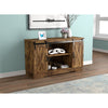 Safdie & Co TV Stand - 48" Long Brown Reclaimed Wood with 2 Sliding Doors and 3 Shelves for Living Room - - Mounts For Less