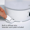 Safety 1st - Filter-Free Humidifier, Detects Temperature and Humidity Level, White - - Mounts For Less