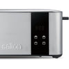 Salton - 2 Slice Toaster with Digital Countdown Timer, 6 Color Settings, Stainless Steel - - Mounts For Less