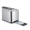Salton - Digital Long Slot Toaster, 4-Slice Capacity, 1500 Watts, Stainless Steel - - Mounts For Less