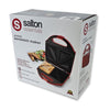 Salton Essentials - Compact Sandwich Grill with Non-Stick Cooking Surface, Red - - Mounts For Less
