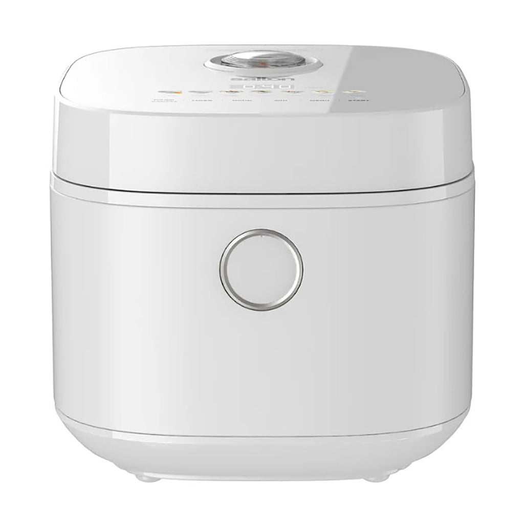 Salton - Micom Multifunction Rice Cooker, 20 Cup Capacity, Non-Stick Bowl, White - - Mounts For Less