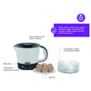 Salton - MultiPot Multicooker, Non-Stick Coating, Adjustable Temperature, White - - Mounts For Less