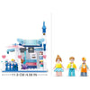 Sluban - Dream Coffee Shop Building Blocks Set with 3 Figures, 289 Pieces - - Mounts For Less