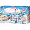 Sluban - Dream Coffee Shop Building Blocks Set with 3 Figures, 289 Pieces - - Mounts For Less