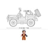 Sluban - Jeep Building Blocks Set with 1 Figure, 253 Pieces - - Mounts For Less