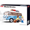Sluban - Mini Van Building Blocks Set with 2 Figures, 227 Pieces - - Mounts For Less