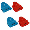 Stafrit - Set of 4 Bag Clips, Blue and Red - - Mounts For Less