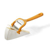 Starfrit - 2 in 1 Adjustable Cheese Slicer, Stainless Steel Plate, Dishwasher Safe, Orange - - Mounts For Less