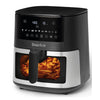 Starfrit - Air Fryer with Digital Control and Window, 7.2 Liter Capacity, Stainless Steel - - Mounts For Less
