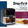 Starfrit - Air Fryer with Digital Control and Window, 7.2 Liter Capacity, Stainless Steel - - Mounts For Less