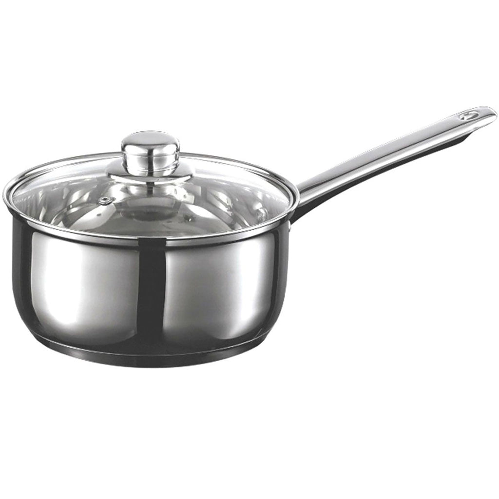 Starfrit - Everyday Basix Casserole with Glass Lid, 3.2 Liter Capacity, Stainless Steel - - Mounts For Less